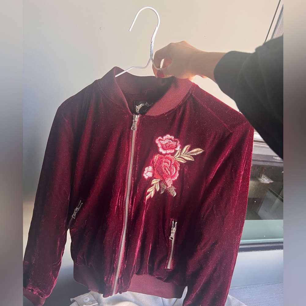 Velvet jacket - Picture 3 of 3